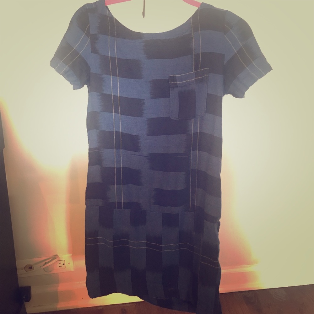 Lou & Grey linen shift dress